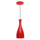 Luminária Pendente 33x14cm TD 1003 Vermelho Fosco 02110028-19 TASCHIBRA