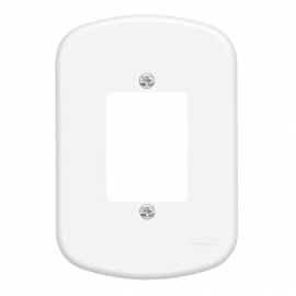 Placa 4x2 F3 0837 Blanc FAME