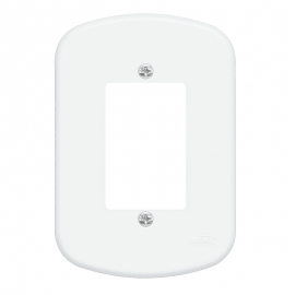 Placa 4x2 F3P 1369 Blanc FAME