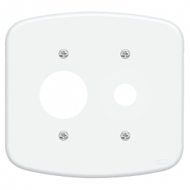 Placa 4x4 com Suporte F58 0979 Blanc FAME
