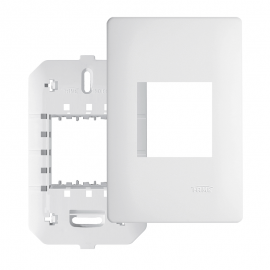 Placa com Suporte 4x2 2 Modulos 3635 Habitat FAME