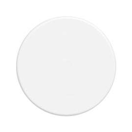 Placa Redonda Cega 4'' 0520 Blanc FAME