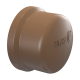 Cap 3/4'' 25mm Água PVC Marrom TIGRE