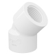 Joelho 45º 3/4'' 25mm PVC Branco Roscável TIGRE