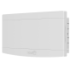 Quadro Distribuição Slim PVC Branco 16 Disjuntores TIGRE