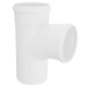 Tê 75x50mm PVC Branco Esgoto TIGRE