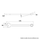 Chave Combinada 14mm Cromada 41128/114 TRAMONTINA