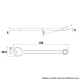 Chave Combinada 16mm Cromada 41128/116 TRAMONTINA