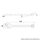 Chave Combinada 8mm Cromada 41128/108 TRAMONTINA