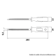 Lima para Serrote 6'' 41700/306 TRAMONTINA