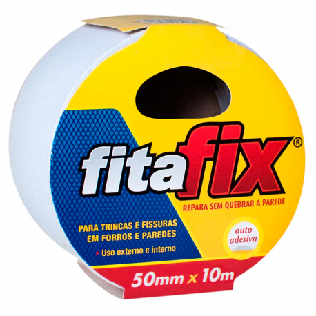 Fita Fix para Trincas e Fissuras 5cmx10m BRICOLAGEM