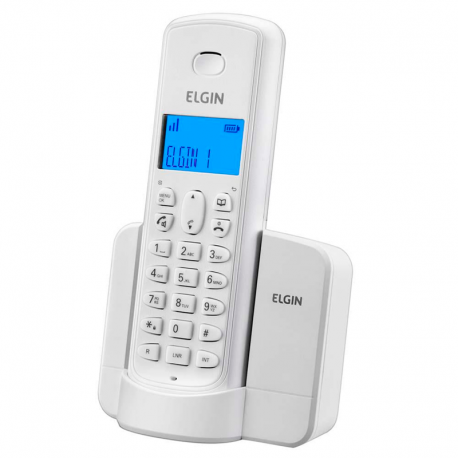 Telefone Sem Fio TSF8001 Branco ELGIN