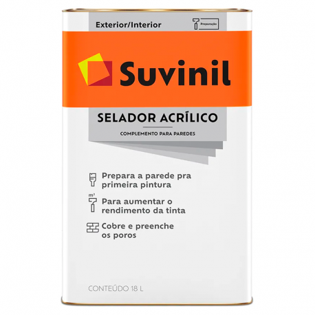 Selador Acrílico 18L SUVINIL