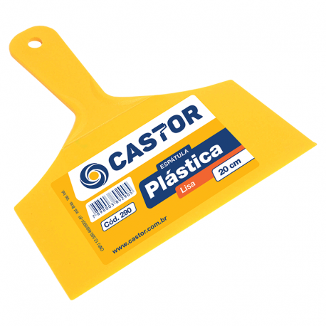 Espátula Plástica 20cm Lisa 290 CASTOR