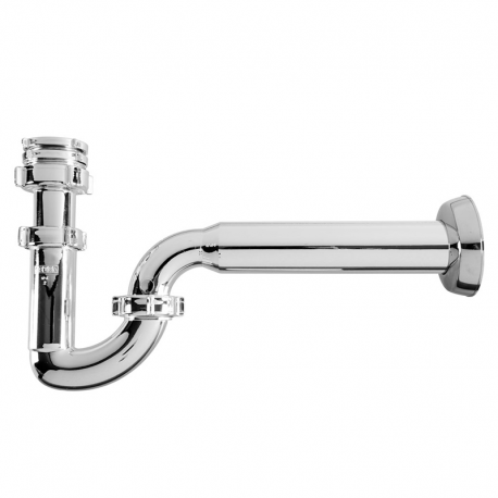 Sifão Plástico Articulado Universal 40mm Metalizado SPU42 ASTRA