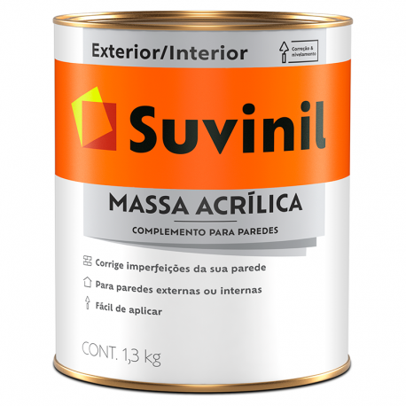 Massa Acrílica 1,3kg SUVINIL