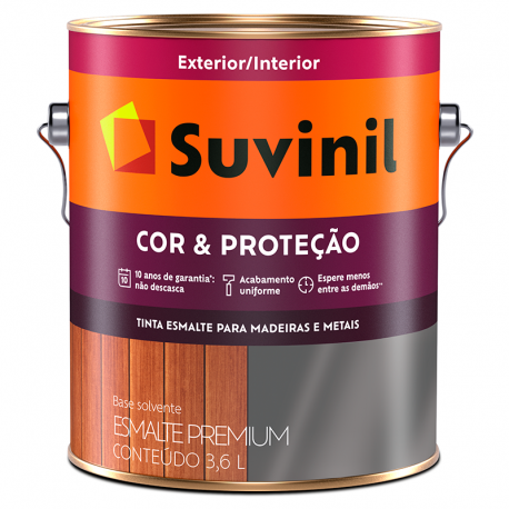 Tinta Esmalte Sintético Cor e Proteção Brilhante Vinho Chassis 3,6L SUVINIL