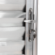 Porta Palheta 210x0,70cm Esquerda Alumínio Brilhante Advanced ALIANCE