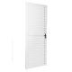 Porta Palheta 2,10x0,70cm Esquerda Alumínio Branco Absolut ALIANCE