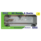 Kit Design & Banho 4 Peças Cromado/Cristal ALUPOX