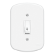 Pulsador Campainha Blanc com Placa 4x2 601 FAME