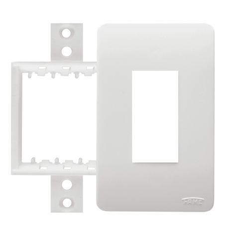 Placa e Suporte para 1 Módulo Sistema Externo 2846 FAME