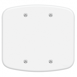 Placa Cega 4x4 867 F0 Blanc FAME
