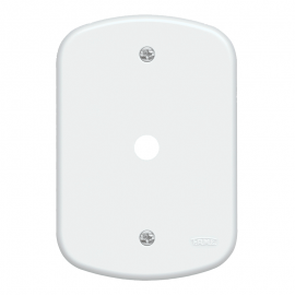 Placa 4x2 com Furo 0182 Blanc FAME